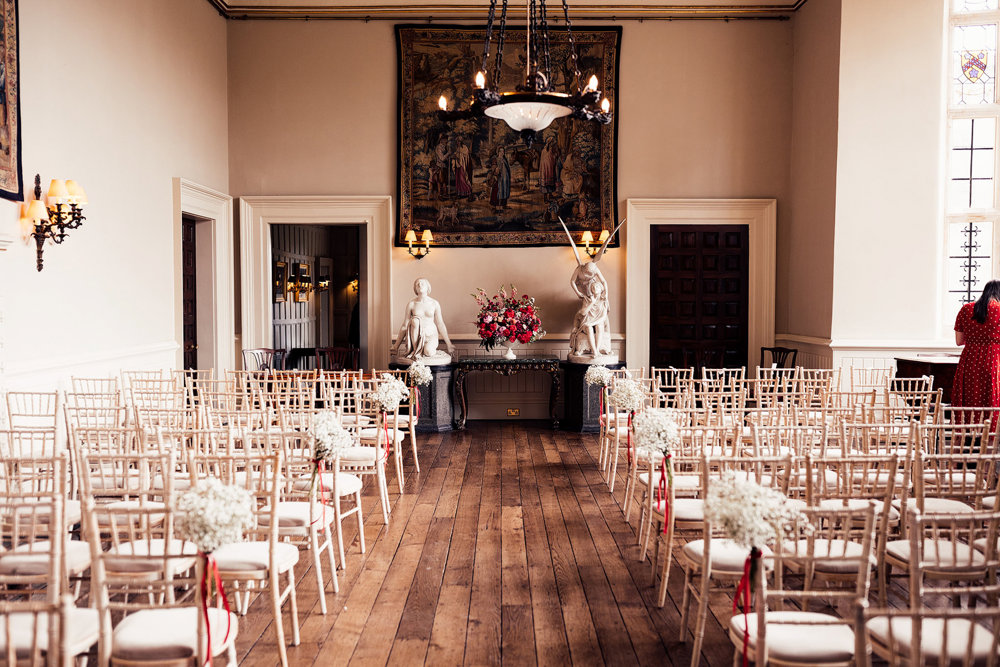 Stunning Pink & Red Wedding with 3 Dresses and a Bridesman