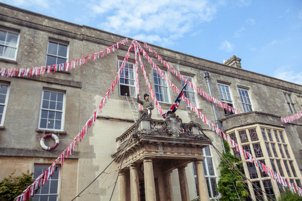 English Garden party weddings inspired by the Jubilee