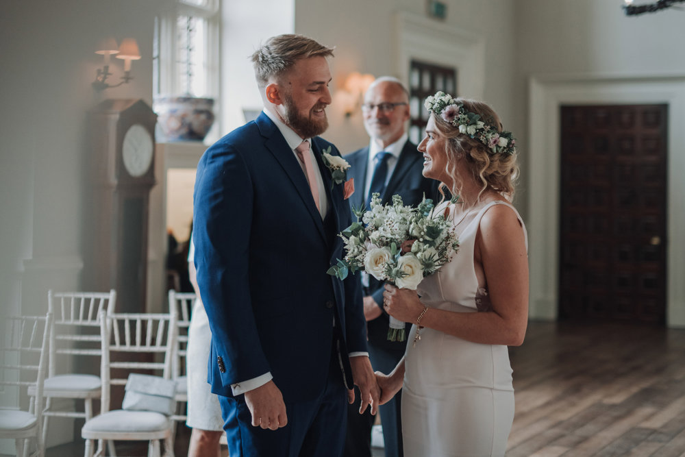 A Micro wedding with Puppy bridesmaid
