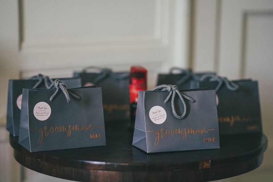 Groomsman gifts by Brett Charles