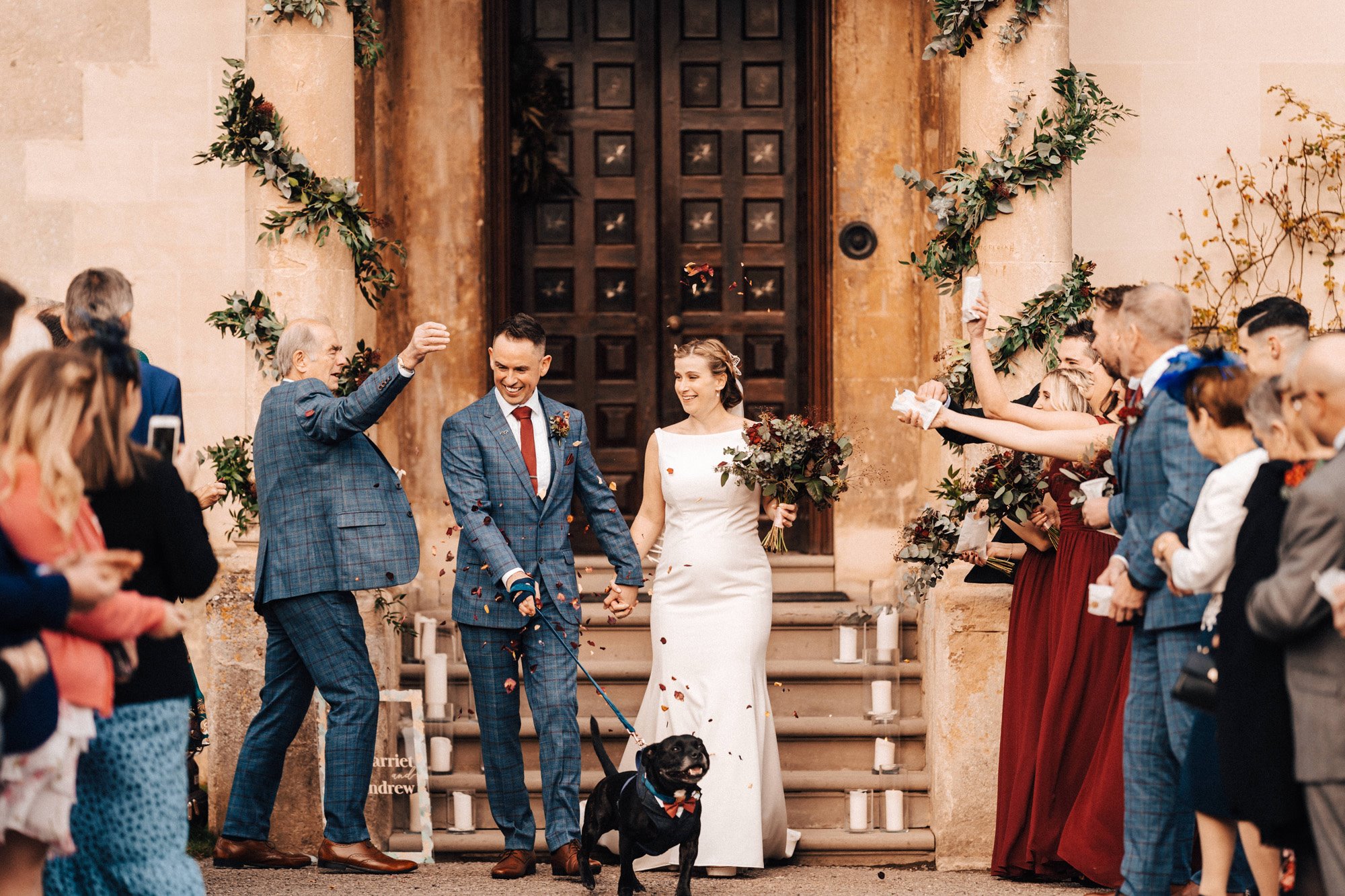 dog friendly wedding in December