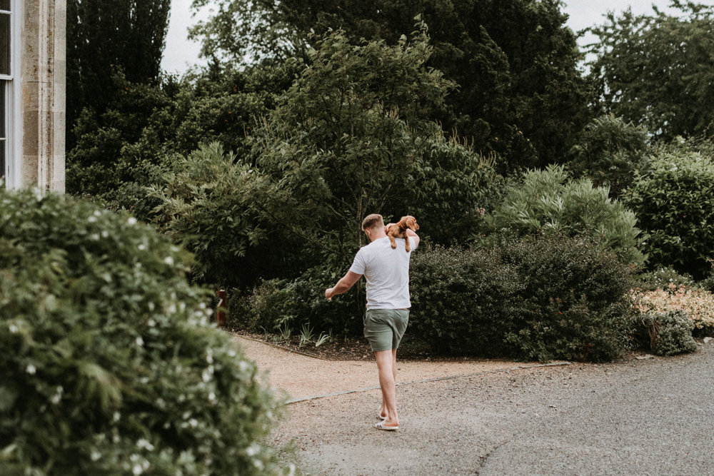 A Micro wedding with Puppy bridesmaid