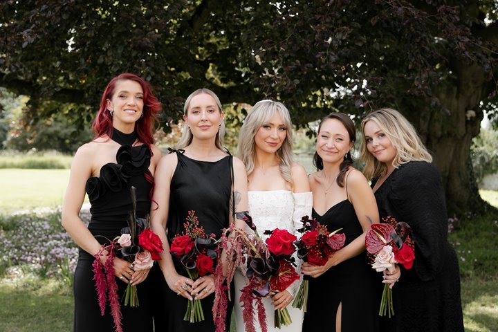 Timeless Rock n Roll Wedding With Gothic Hints