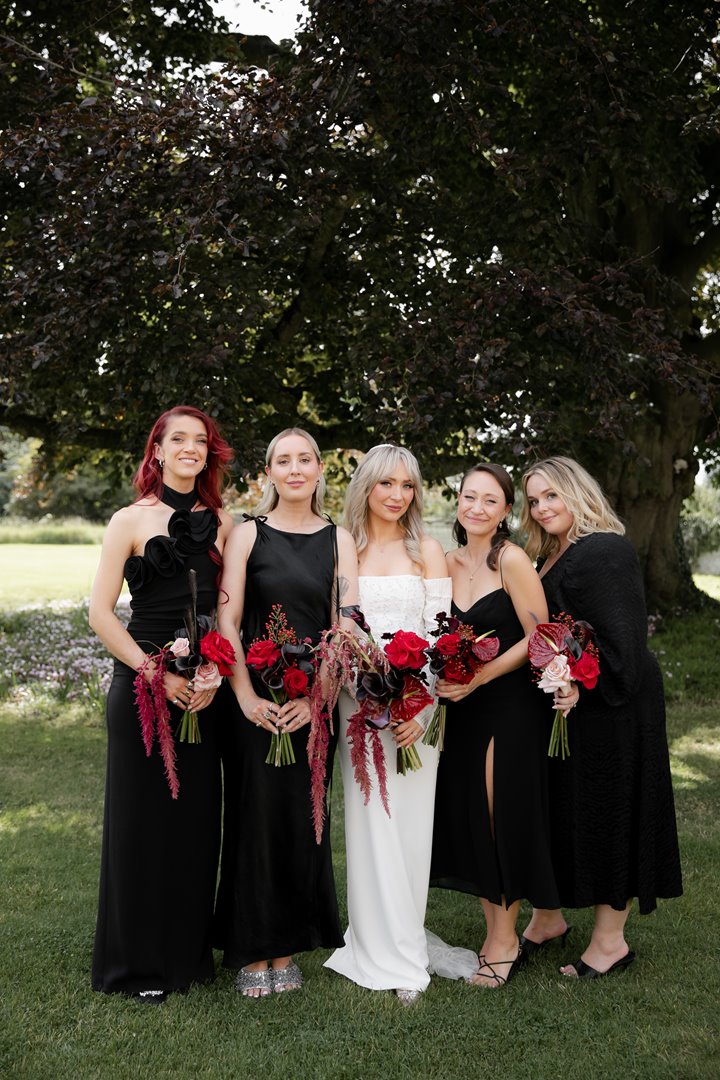 Timeless Rock n Roll Wedding With Gothic Hints